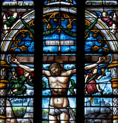 Sainte-Marie-katedralen, Auch, Gers, 2018 (glasmaleri)