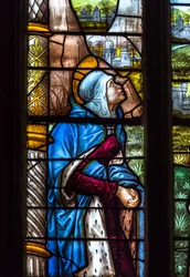 Sainte-Marie-katedralen, Auch, Gers, 2018 (glasmaleri)