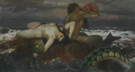 Tysk: Triton und Nereïde Triton og Nereide