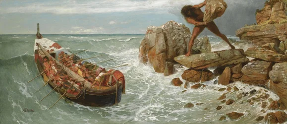 Odysseus og Polyphemus, 1896
