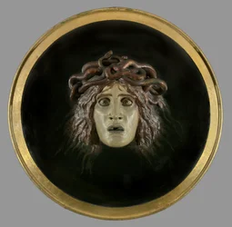 Skjold med ansigtet af Meduse, 1897
