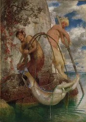 To fiskepander, 1874.