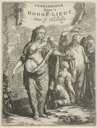Kærlighed Personificeret og Kristuspristager Titelblad til: J. Oldenborgh, Udtalelse om