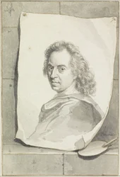 Portræt af David van der Plaes