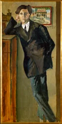 Alban Berg, komponist (olie på lærred)