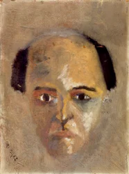 SCHOENBERG, Arnold - selvportræt 23