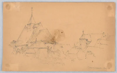Skitse af Chenonceaux