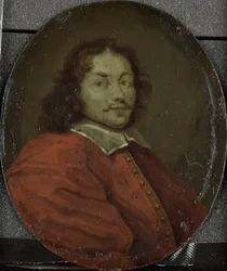 Portræt af Matthijs Gansneb, kaldet Tengnagel, digter i Amsterdam