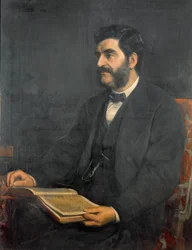 Portræt af Hormuzd Rassam, 1869