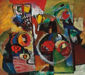 Abstraktion #2, ca. 1929-1935 (olie på lærred)
