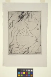 Iris (Drypoint)