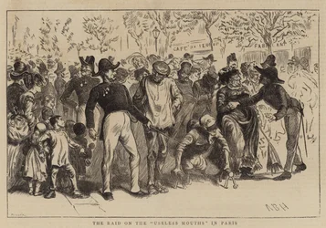 Razziaen på de ubrugelige munde i Paris