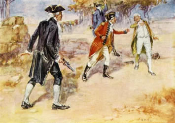 Duel mellem Warren Hastings og Philip Francis