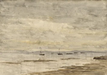 The Solent (akvarel på papir)