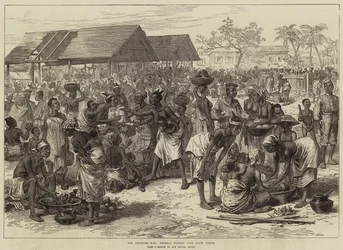 Ashantee War, General Market, Cape Coast Castle