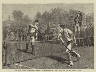 The Lawn Tennis Championship Meeting i Wimbledon, den femte runde af All Comers