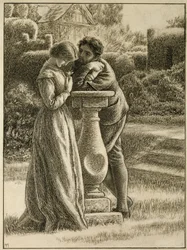 Urskiven, 1800-tallet (pen og blæk på papir)