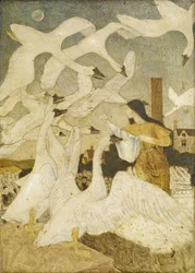 De vilde svaner De tolv brødre blev til svaner, 1928.
