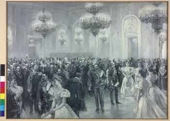 Modtagelse ved hoffet i anledning af kejser Wilhelm II