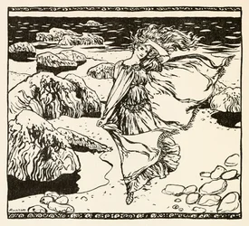 Becuma fra Becuma of the White Skin i Irish Fairy Tales