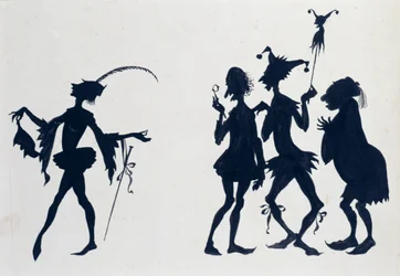 Illustration fra The Sleeping Beauty, udgave af C.S. Evans, udgivet 1920