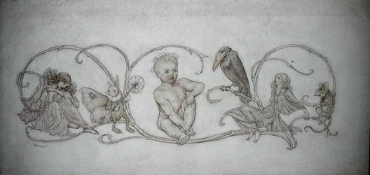 Peter Pan, illustration fra 