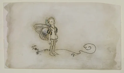 The Fairies Thing, fra A Midsummer Nights Dream, udgivet 1908 (pen og blæk & wc på papir)
