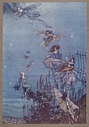 The Fairies of the Serpentine, fra Peter Pan i Kensington Gardens af J M Barrie (1860 - 1937), pub. 1906