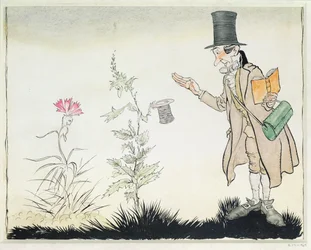 Professoren kan ikke fordrage den slags, illustration til 