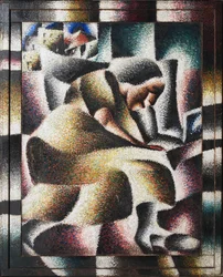 En kvinde læser, 1920.