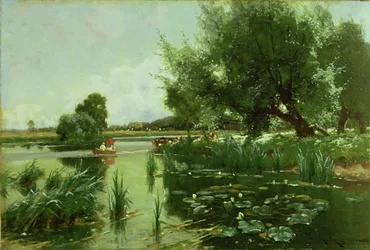 Sommer, en af et sæt af de fire årstiders detaljer af 81295