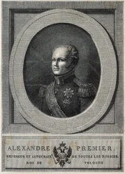 ALEXANDER I af Rusland (1777-1825). Zar af Rusland (1801-1825).