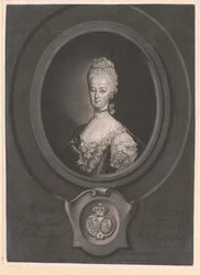 Ærkehertuginde af Østrig Marie Antoinette (print)