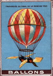 Ballon under krydsning af Kanalkanalen