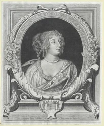 Fran006f0069s Ath006e0061is marquise de Montespan (tryk)