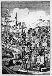 Frontispice til en populær udgave af "Rejsen fra Paris til Saint-Cloud ad søvejen og tilbage fra Saint Cloud til Paris ad landvejen" af Louis Balthazar Neel