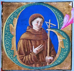 Graduale i note 11, et partitur til musik, der skal synges ved alterets trin efter epistlen (pergament)