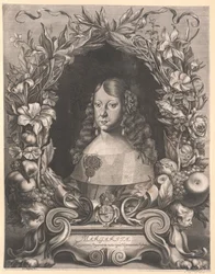 Infanta af Spanien Margaret Theresia (print)