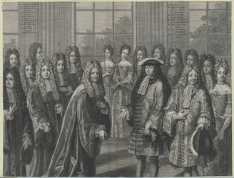 Kongen af Frankrig Louis XIV
