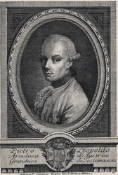 Leopold II, tysk-romersk kejser - Portræt af Peter Leopold af Habsburg-Lothringen, storhertug af Toscana og tysk-romersk kejser