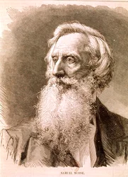 MORSE Samuel Finley Breese, amerikansk opfinder og maler (radering)