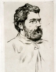 Portræt af Georges Bizet (tegning)