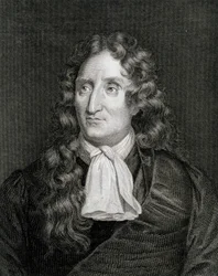 Portræt af Jean de La Fontaine (kobberstik)
