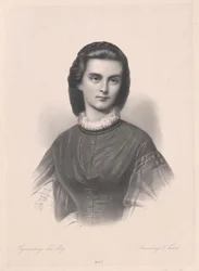 Prinsesse i Bayern-Gelnhausen Marie (print)