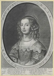 Prinsesse af England Mary (print)