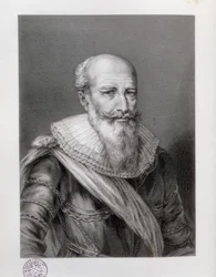 Sully, Maximilian af Béthune, hertug af (1560-1641). Engelsk statsmand. Spanien. Catalonien. Barcelona. Biblioteca de Catalunya (Cataloniens Nationalbibliotek)