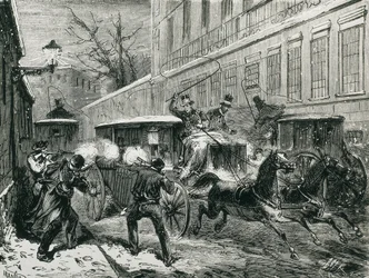 Spanien (1870). Mordet på general Prim (Madrid, 27. december)