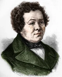 Portræt af Adolphe Cremieux, fransk politiker.