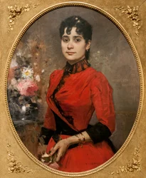 Portræt af Emilia Alcalá