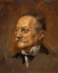 Portræt af Arrigo Boito (olie på lærred)